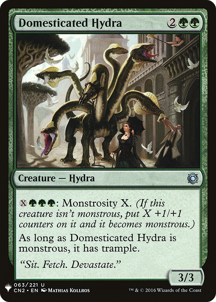 Domesticated Hydra (MB1-1184) - Mystery Booster - Premium MTG Single from Wizards of the Coast - Just $0.25! Shop now at Game Crave Tournament Store