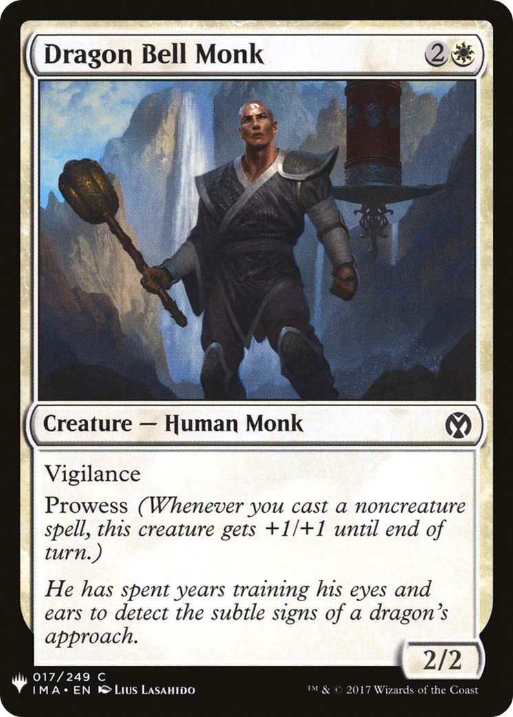 Dragon Bell Monk (MB1-084) - Mystery Booster - Premium MTG Single from Wizards of the Coast - Just $0.25! Shop now at Game Crave Tournament Store