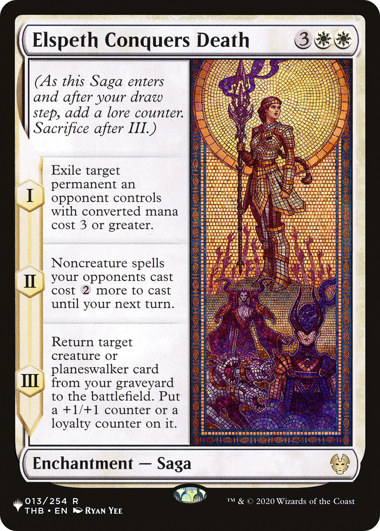 Elspeth Conquers Death (PLIST-305) - The List - Premium MTG Single from Wizards of the Coast - Just $0.71! Shop now at Game Crave Tournament Store