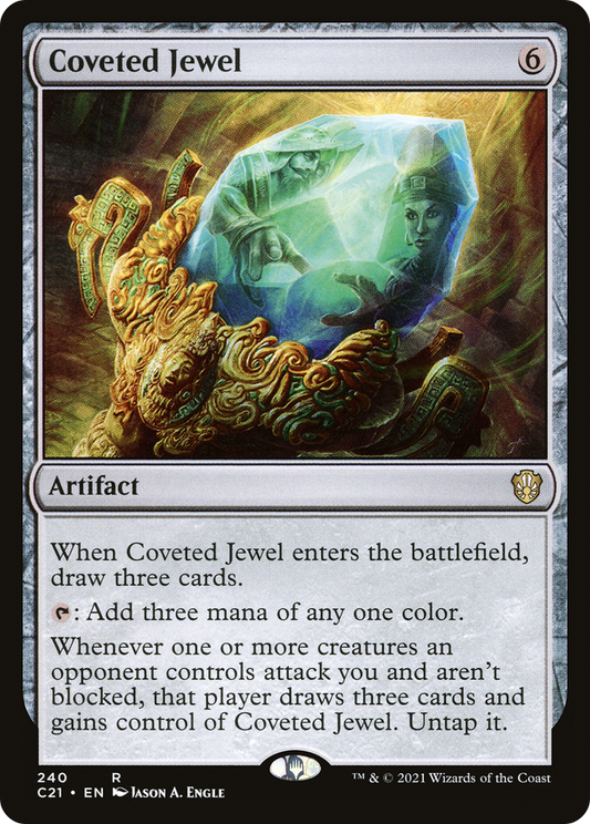 Coveted Jewel (C21-240) - Commander 2021 - Premium MTG Single from Wizards of the Coast - Just $0.26! Shop now at Game Crave Tournament Store