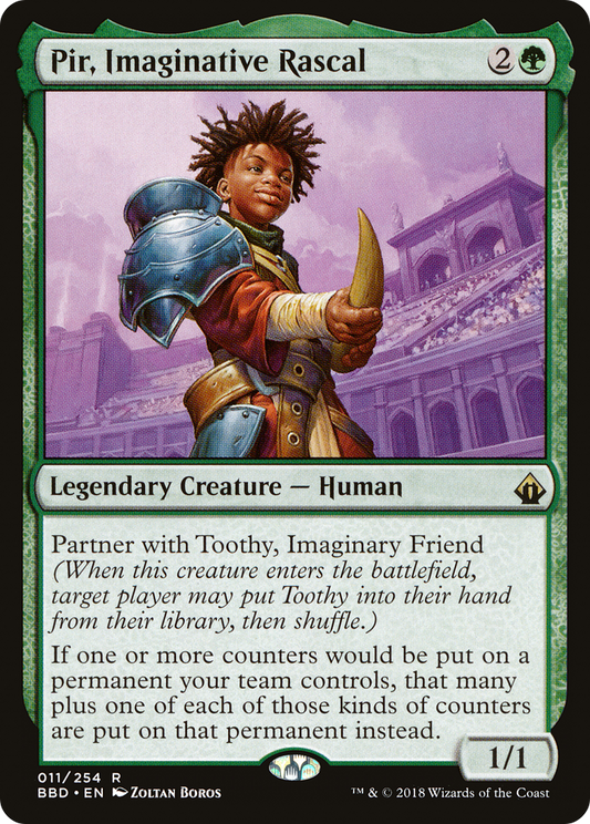 Pir, Imaginative Rascal (BBD-011) - Battlebond - Premium MTG Single from Wizards of the Coast - Just $4.33! Shop now at Game Crave Tournament Store