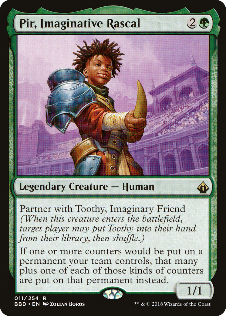 Pir, Imaginative Rascal (BBD-011) - Battlebond Foil - Premium MTG Single from Wizards of the Coast - Just $7.45! Shop now at Game Crave Tournament Store