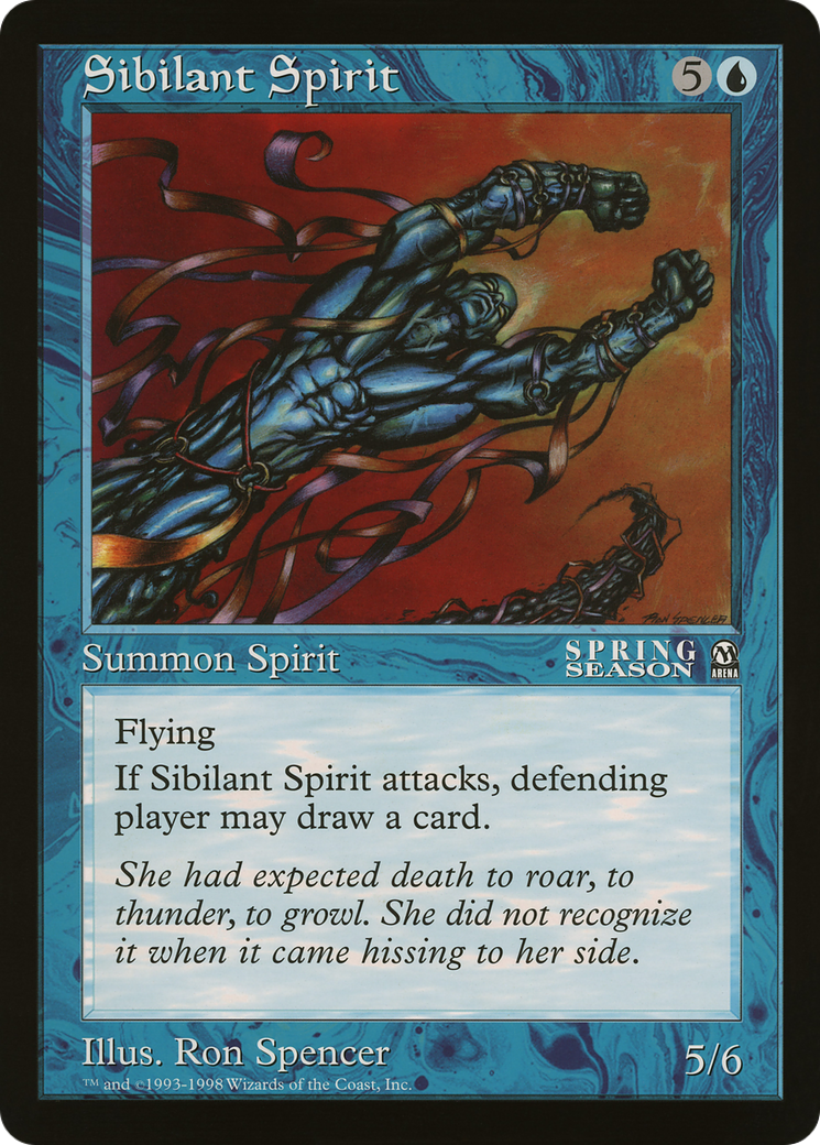 Sibilant Spirit (OLEP-041) - Oversized League Prizes - Premium MTG Single from Wizards of the Coast - Just $0! Shop now at Game Crave Tournament Store