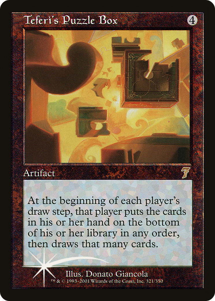 Teferi's Puzzle Box (7ED-321★) - Seventh Edition Foil - Premium MTG Single from Wizards of the Coast - Just $100.65! Shop now at Game Crave Tournament Store
