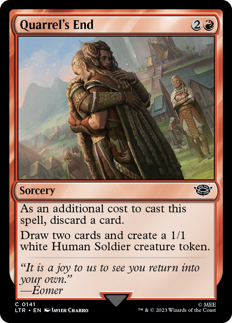 Quarrel's End (LTR-141) - The Lord of the Rings: Tales of Middle-earth - Premium MTG Single from Wizards of the Coast - Just $0.08! Shop now at Game Crave Tournament Store