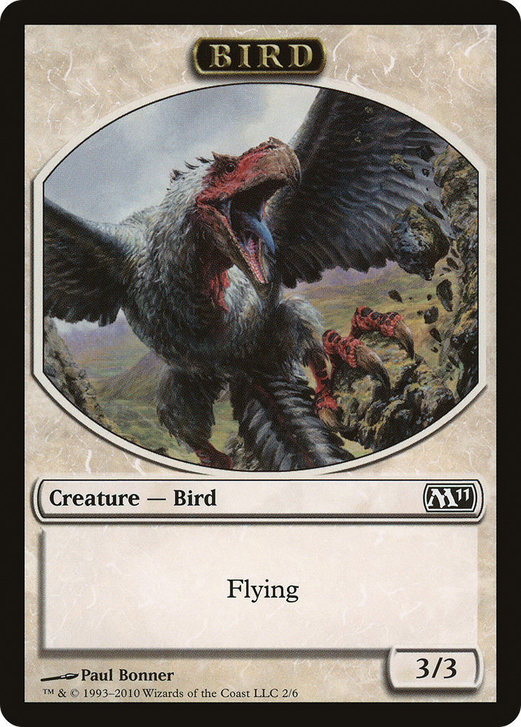 Bird (TM11-002) - Magic 2011 Tokens - Premium MTG Single from Wizards of the Coast - Just $0.08! Shop now at Game Crave Tournament Store