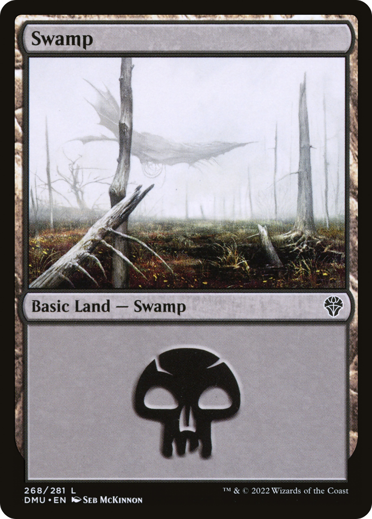 Swamp (DMU-268) - Dominaria United - Premium MTG Single from Wizards of the Coast - Just $0.08! Shop now at Game Crave Tournament Store