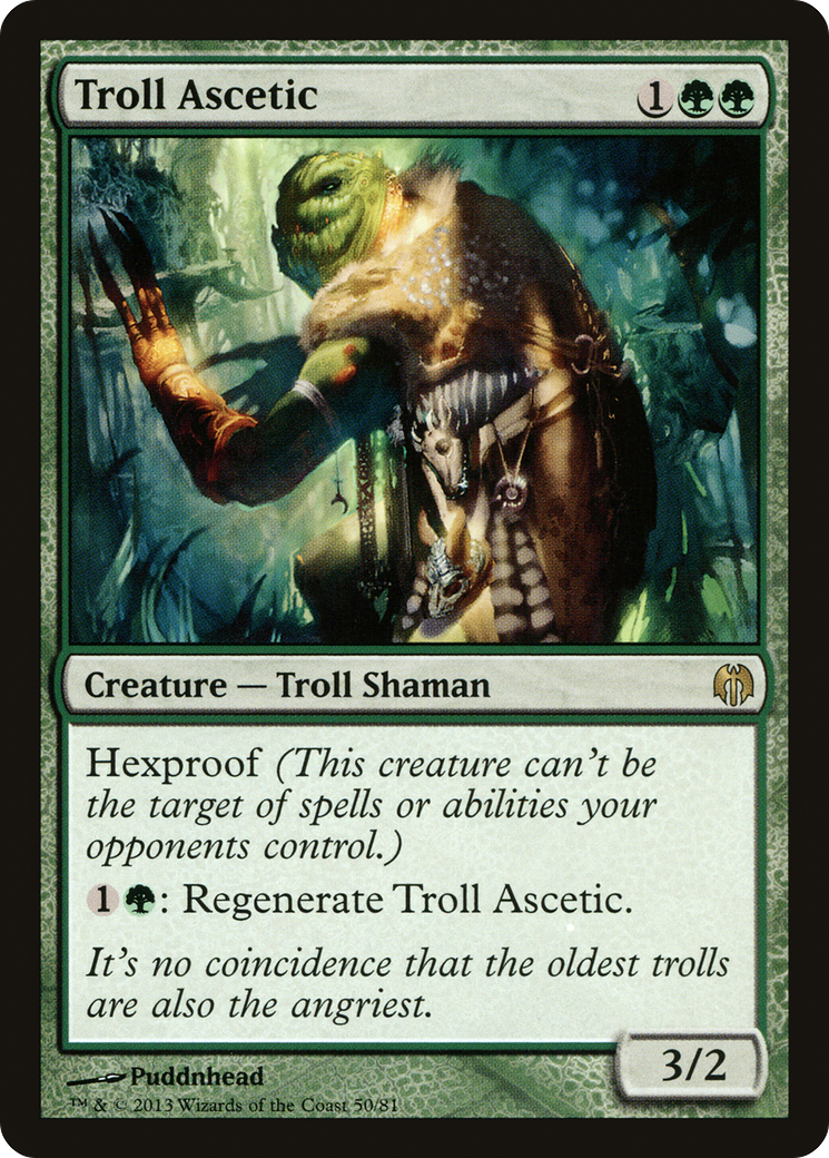 Troll Ascetic (DDL-050) - Duel Decks: Heroes vs. Monsters - Premium MTG Single from Wizards of the Coast - Just $0.08! Shop now at Game Crave Tournament Store