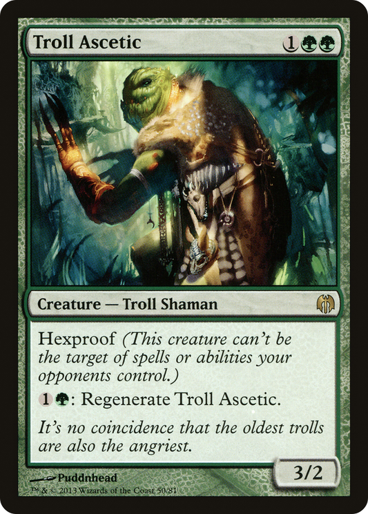 Troll Ascetic (DDL-050) - Duel Decks: Heroes vs. Monsters - Premium MTG Single from Wizards of the Coast - Just $0.08! Shop now at Game Crave Tournament Store