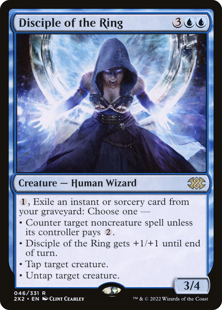 Disciple of the Ring (2X2-046) - Double Masters 2022 - Premium MTG Single from Wizards of the Coast - Just $0.08! Shop now at Game Crave Tournament Store