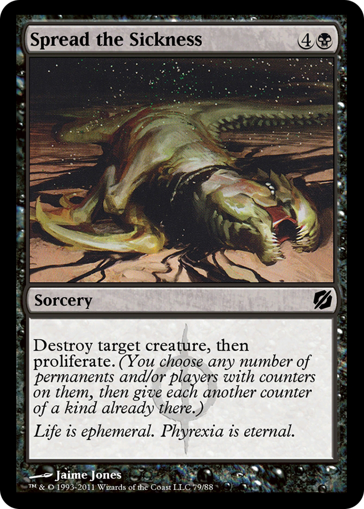 Spread the Sickness (TD2-079) - Duel Decks: Mirrodin Pure vs. New Phyrexia - Premium MTG Single from Wizards of the Coast - Just $0! Shop now at Game Crave Tournament Store