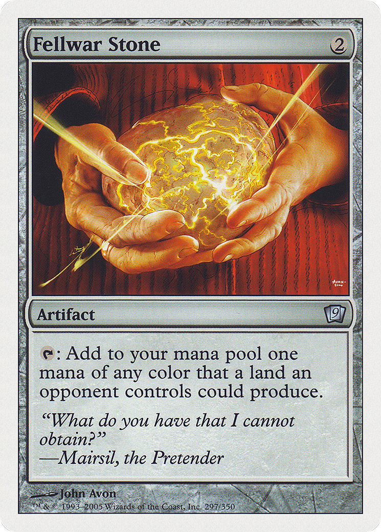 Fellwar Stone (9ED-297) - Ninth Edition - Premium MTG Single from Wizards of the Coast - Just $0.50! Shop now at Game Crave Tournament Store