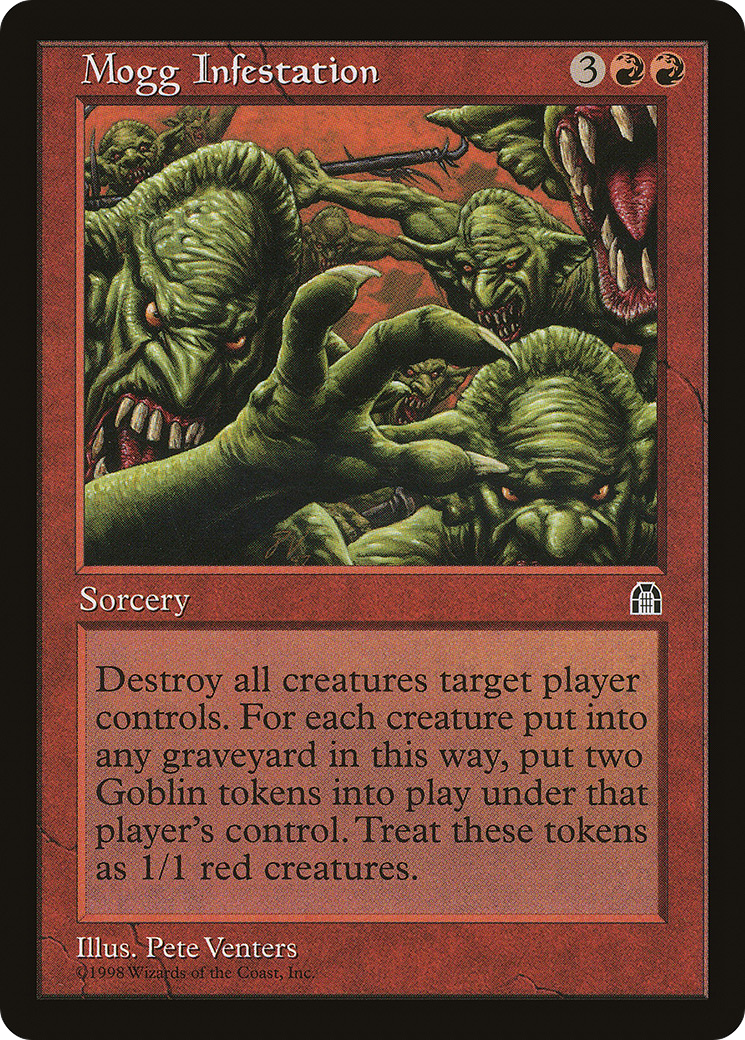 Mogg Infestation (STH-093) - Stronghold - Premium MTG Single from Wizards of the Coast - Just $1.29! Shop now at Game Crave Tournament Store