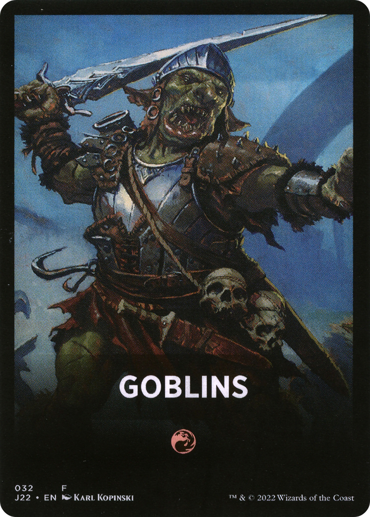 Goblins (FJ22-032) - Jumpstart 2022 Front Cards - Premium MTG Single from Wizards of the Coast - Just $0! Shop now at Game Crave Tournament Store