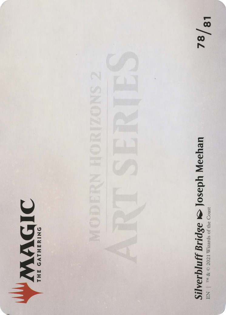 Silverbluff Bridge // Silverbluff Bridge (AMH2-078) - Modern Horizons 2 Art Series (Borderless) Foil - Premium MTG Single from Wizards of the Coast - Just $0! Shop now at Game Crave Tournament Store