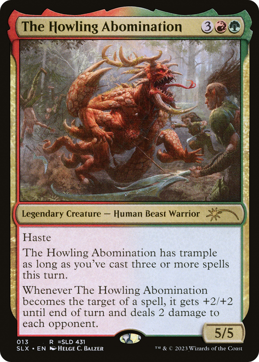 The Howling Abomination (SLX-013) - Universes Within - Premium MTG Single from Wizards of the Coast - Just $0.25! Shop now at Game Crave Tournament Store