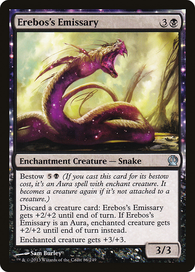 Erebos's Emissary (THS-086) - Theros: (nyxtouched) - Premium MTG Single from Wizards of the Coast - Just $0.08! Shop now at Game Crave Tournament Store
