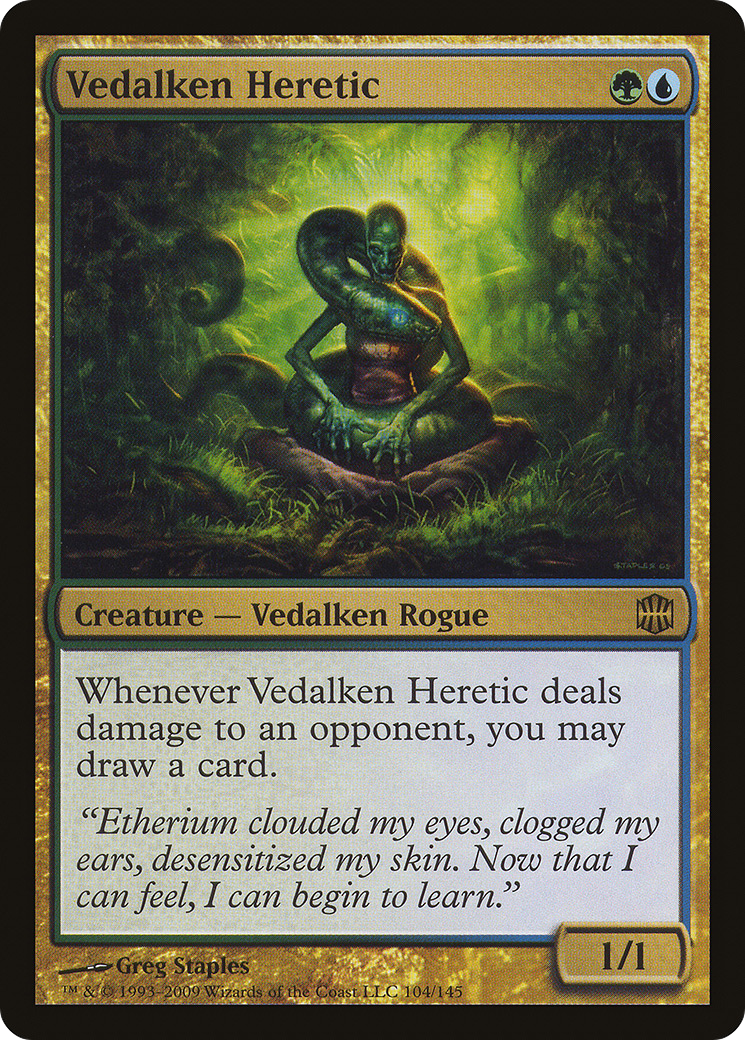 Vedalken Heretic (ARB-104) - Alara Reborn - Premium MTG Single from Wizards of the Coast - Just $0.52! Shop now at Game Crave Tournament Store