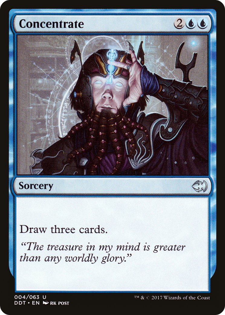 Concentrate (DDT-004) - Duel Decks: Merfolk vs. Goblins - Premium MTG Single from Wizards of the Coast - Just $0.08! Shop now at Game Crave Tournament Store