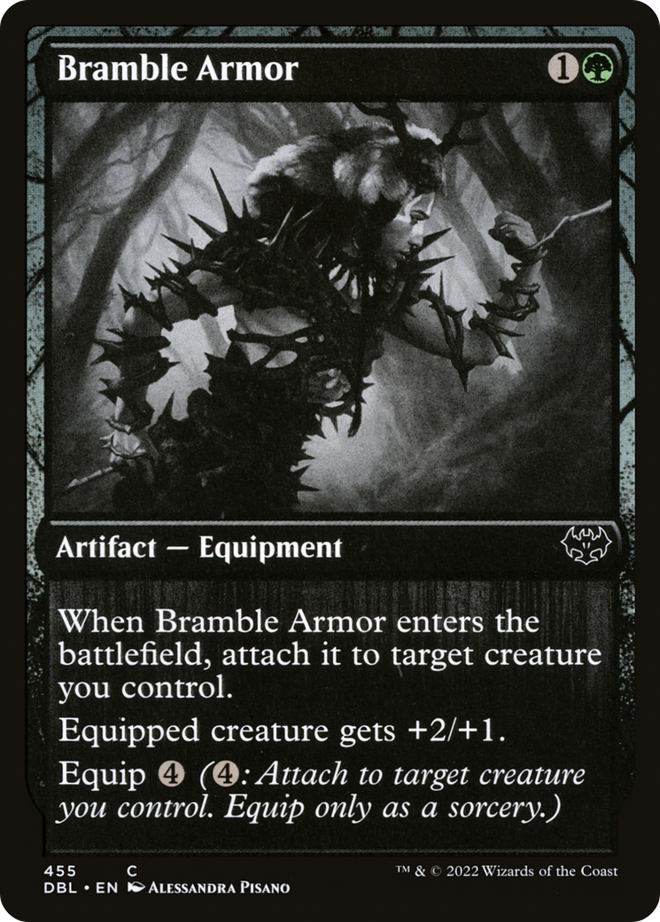Bramble Armor (DBL-455) - Innistrad: Double Feature Foil - Premium MTG Single from Wizards of the Coast - Just $0.08! Shop now at Game Crave Tournament Store