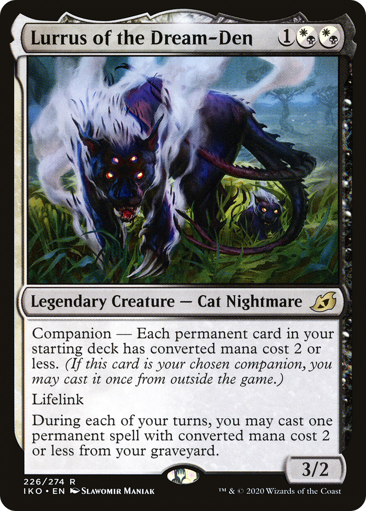 Lurrus of the Dream-Den (IKO-226) - Ikoria: Lair of Behemoths: (companion) Foil - Premium MTG Single from Wizards of the Coast - Just $0.27! Shop now at Game Crave Tournament Store