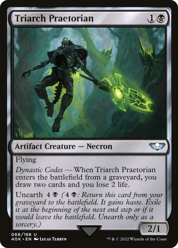 Triarch Praetorian (40K-066) - Warhammer 40,000 Commander - Premium MTG Single from Wizards of the Coast - Just $0.14! Shop now at Game Crave Tournament Store
