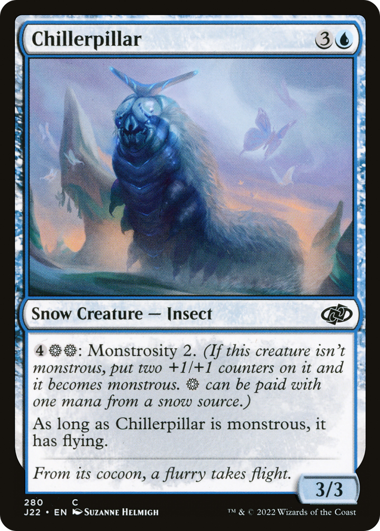 Chillerpillar (J22-280) - Jumpstart 2022: (snow) - Premium MTG Single from Wizards of the Coast - Just $0.25! Shop now at Game Crave Tournament Store
