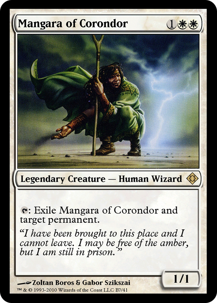 Mangara of Corondor (TD0-0B7) - Magic Online Theme Decks - Premium MTG Single from Wizards of the Coast - Just $0! Shop now at Game Crave Tournament Store