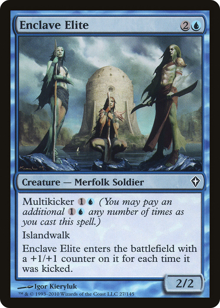 Enclave Elite (WWK-027) - Worldwake - Premium MTG Single from Wizards of the Coast - Just $0.25! Shop now at Game Crave Tournament Store