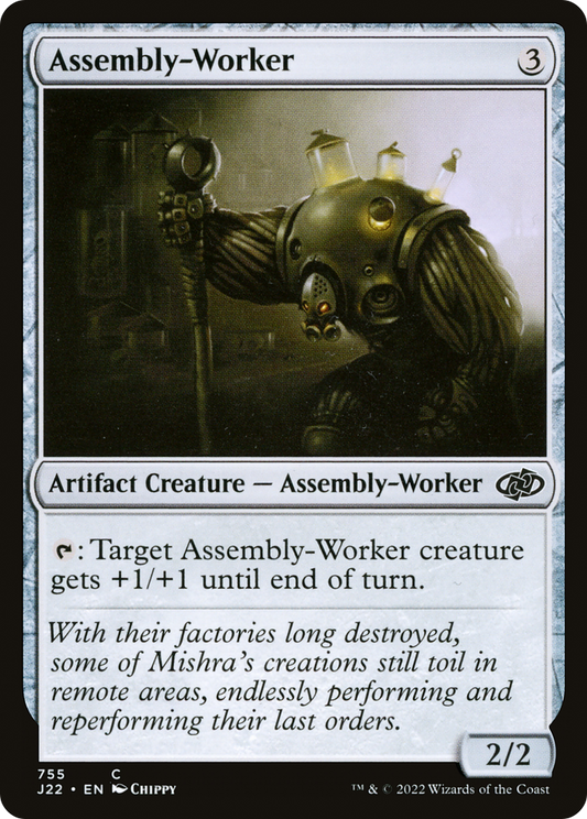 Assembly-Worker (J22-755) - Jumpstart 2022 - Premium MTG Single from Wizards of the Coast - Just $0.08! Shop now at Game Crave Tournament Store