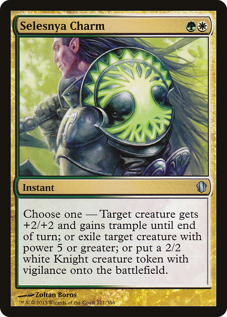 Selesnya Charm (C13-211) - Commander 2013 - Premium MTG Single from Wizards of the Coast - Just $0.25! Shop now at Game Crave Tournament Store