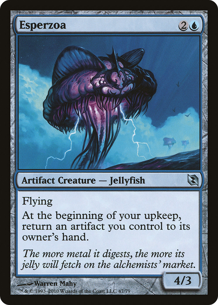 Esperzoa (DDF-047) - Duel Decks: Elspeth vs. Tezzeret - Premium MTG Single from Wizards of the Coast - Just $0.08! Shop now at Game Crave Tournament Store