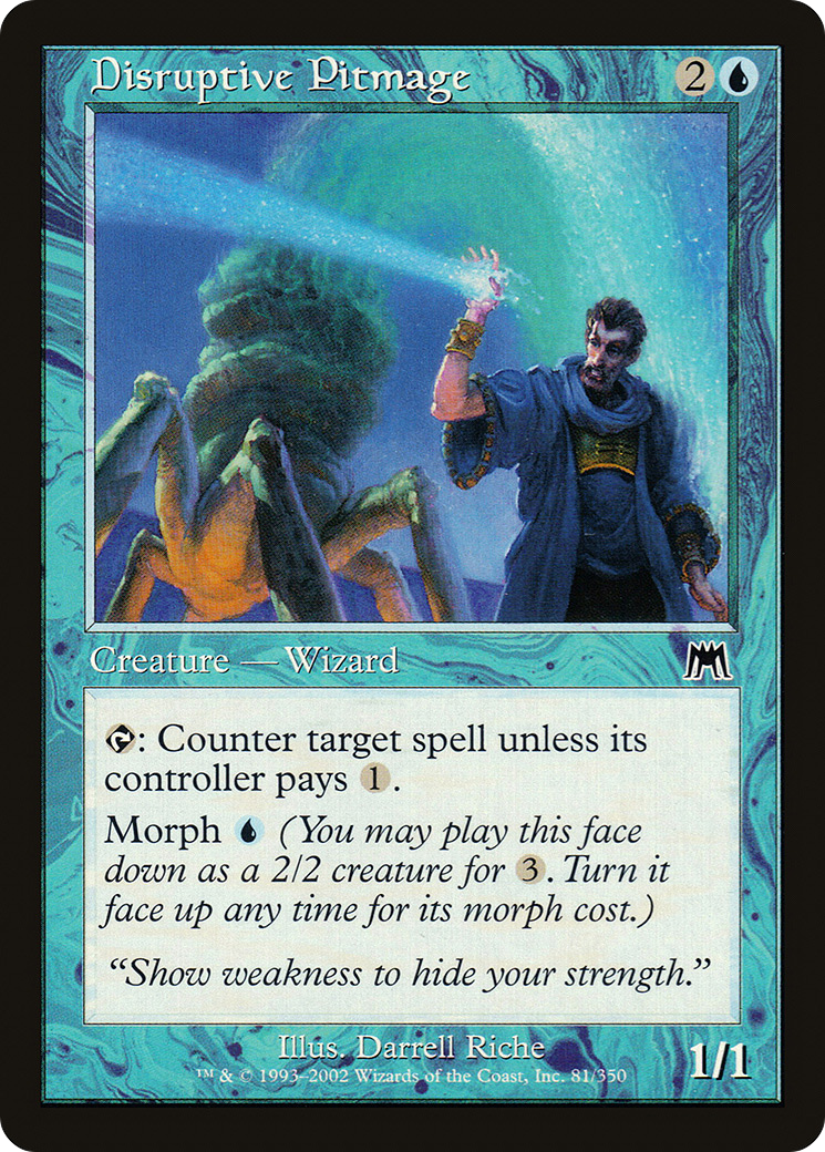 Disruptive Pitmage (ONS-081) - Onslaught Foil - Premium MTG Single from Wizards of the Coast - Just $0.39! Shop now at Game Crave Tournament Store