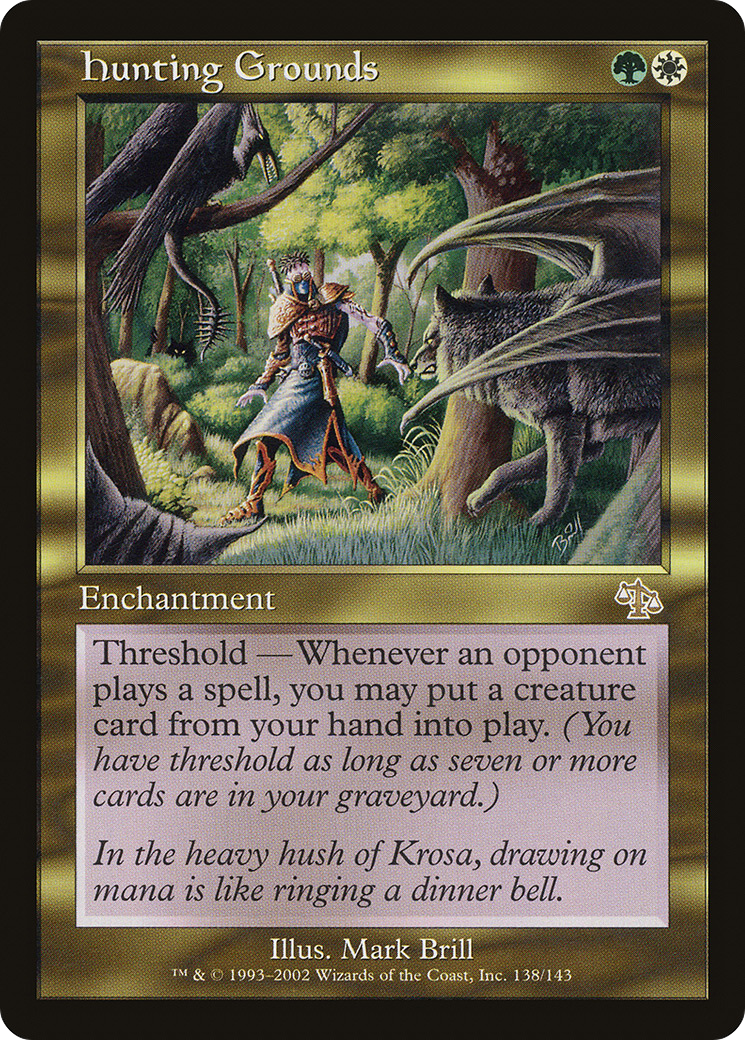 Hunting Grounds (JUD-138) - Judgment - Premium MTG Single from Wizards of the Coast - Just $0.47! Shop now at Game Crave Tournament Store