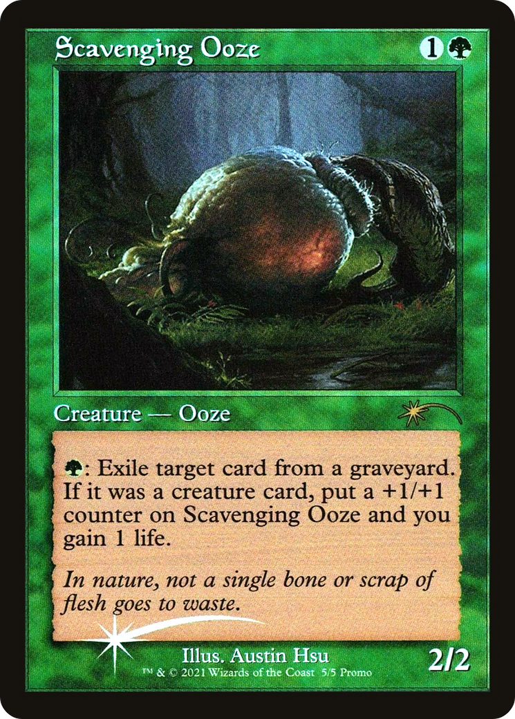 Scavenging Ooze (PLG21-005) - Love Your LGS 2021 Foil - Premium MTG Single from Wizards of the Coast - Just $0.08! Shop now at Game Crave Tournament Store