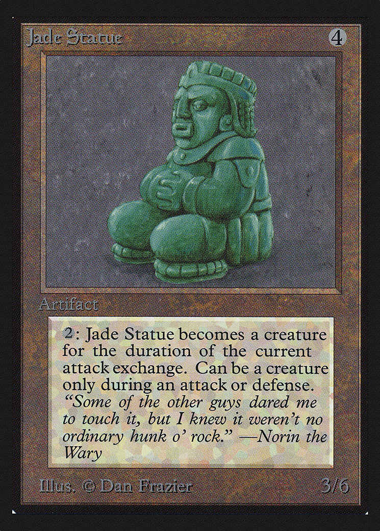 Jade Statue (CED-254) - Collectors' Edition - Premium MTG Single from Wizards of the Coast - Just $1.79! Shop now at Game Crave Tournament Store