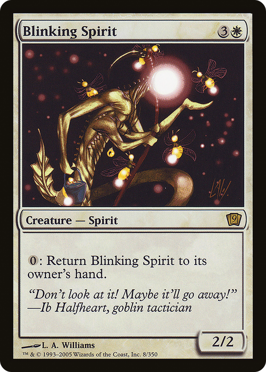 Blinking Spirit (9ED-08★) - Ninth Edition Foil - Premium MTG Single from Wizards of the Coast - Just $1.19! Shop now at Game Crave Tournament Store