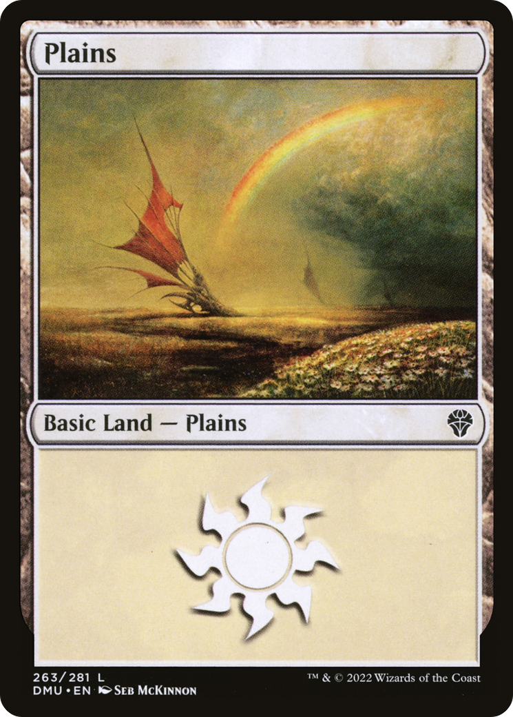 Plains (DMU-263) - Dominaria United Foil - Premium MTG Single from Wizards of the Coast - Just $0.08! Shop now at Game Crave Tournament Store