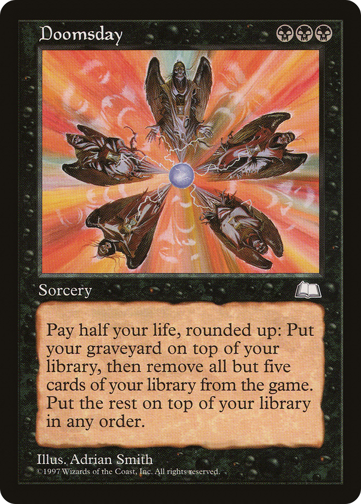 Doomsday (WTH-066) - Weatherlight - Premium MTG Single from Wizards of the Coast - Just $1.58! Shop now at Game Crave Tournament Store