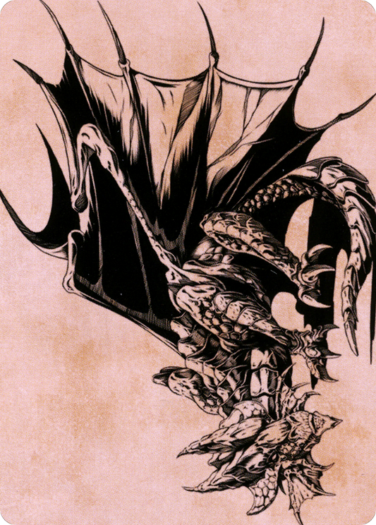 Ancient Copper Dragon // Ancient Copper Dragon (ACLB-052) - Battle for Baldur's Gate Art Series (Borderless) - Premium MTG Single from Wizards of the Coast - Just $0! Shop now at Game Crave Tournament Store