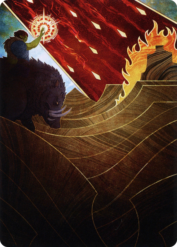 Stone Rain // Stone Rain (ASTX-077) - Strixhaven Art Series (Borderless) Foil - Premium MTG Single from Wizards of the Coast - Just $0! Shop now at Game Crave Tournament Store