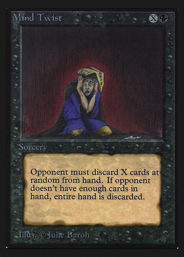 Mind Twist (CEI-116) - Intl. Collectors' Edition - Premium MTG Single from Wizards of the Coast - Just $7.60! Shop now at Game Crave Tournament Store