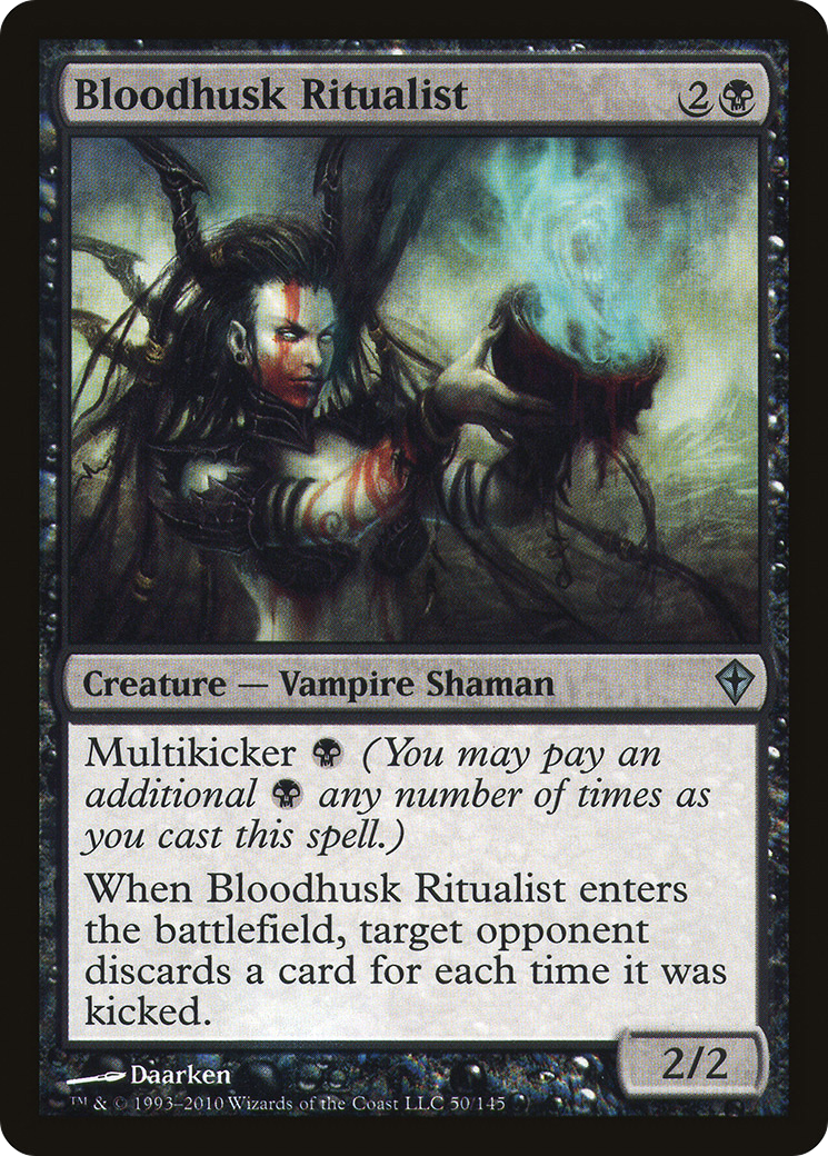 Bloodhusk Ritualist (WWK-050) - Worldwake - Premium MTG Single from Wizards of the Coast - Just $0.08! Shop now at Game Crave Tournament Store
