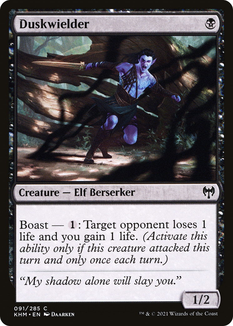 Duskwielder (KHM-091) - Kaldheim - Premium MTG Single from Wizards of the Coast - Just $0.08! Shop now at Game Crave Tournament Store