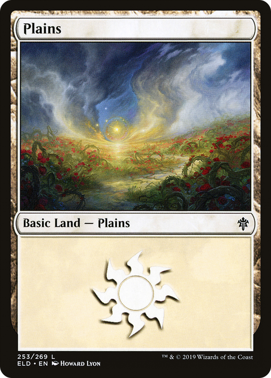 Plains (ELD-253) - Throne of Eldraine - Premium MTG Single from Wizards of the Coast - Just $0.08! Shop now at Game Crave Tournament Store