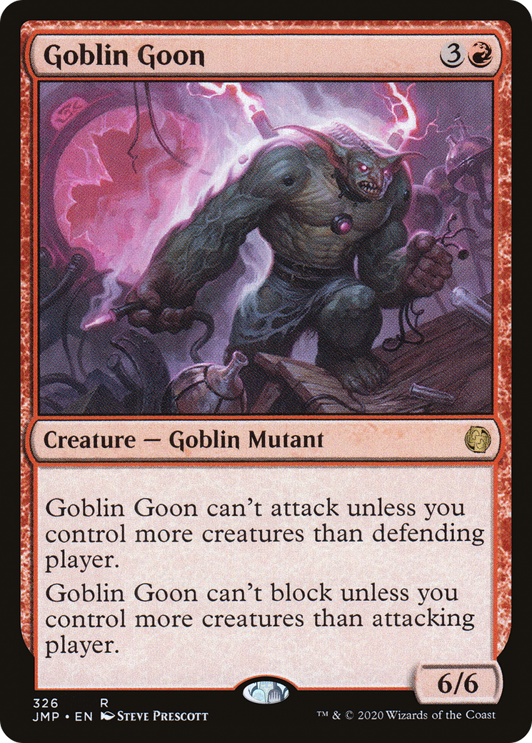 Goblin Goon (JMP-326) - Jumpstart - Premium MTG Single from Wizards of the Coast - Just $0.08! Shop now at Game Crave Tournament Store