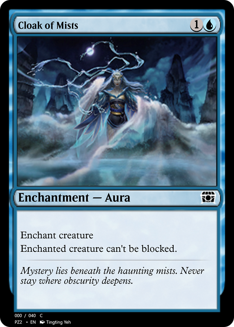 Cloak of Mists (PZ2-70835) - Treasure Chest - Premium MTG Single from Wizards of the Coast - Just $0! Shop now at Game Crave Tournament Store