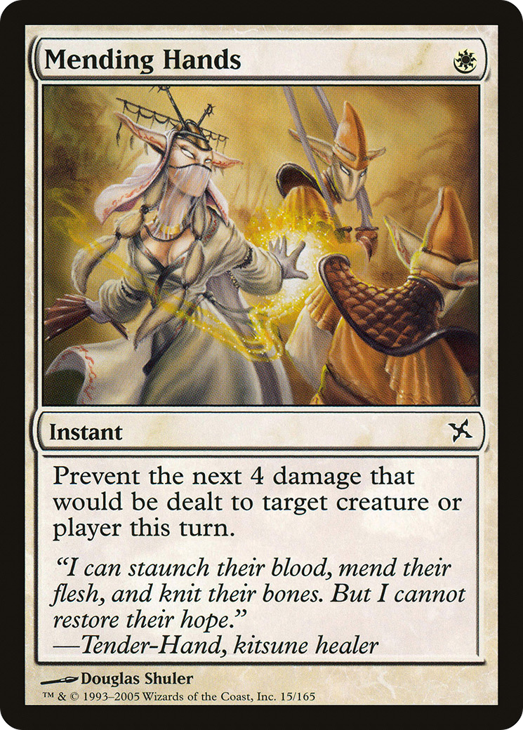 Mending Hands (BOK-015) - Betrayers of Kamigawa - Premium MTG Single from Wizards of the Coast - Just $0.08! Shop now at Game Crave Tournament Store