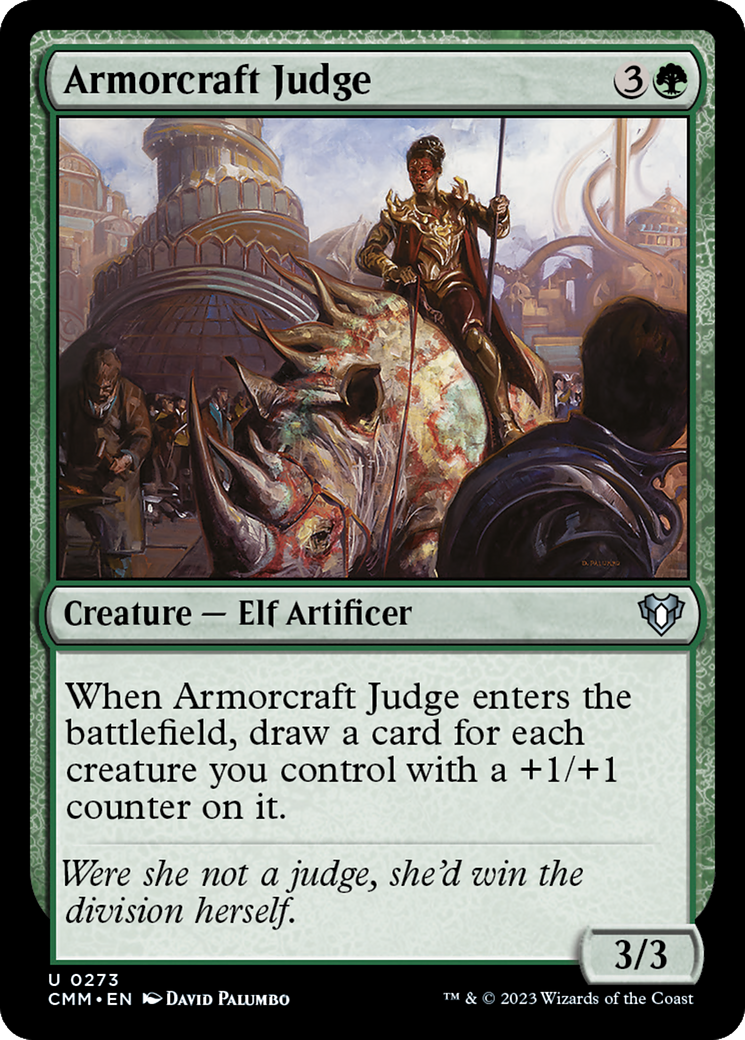 Armorcraft Judge (CMM-273) - Commander Masters - Premium MTG Single from Wizards of the Coast - Just $0.08! Shop now at Game Crave Tournament Store