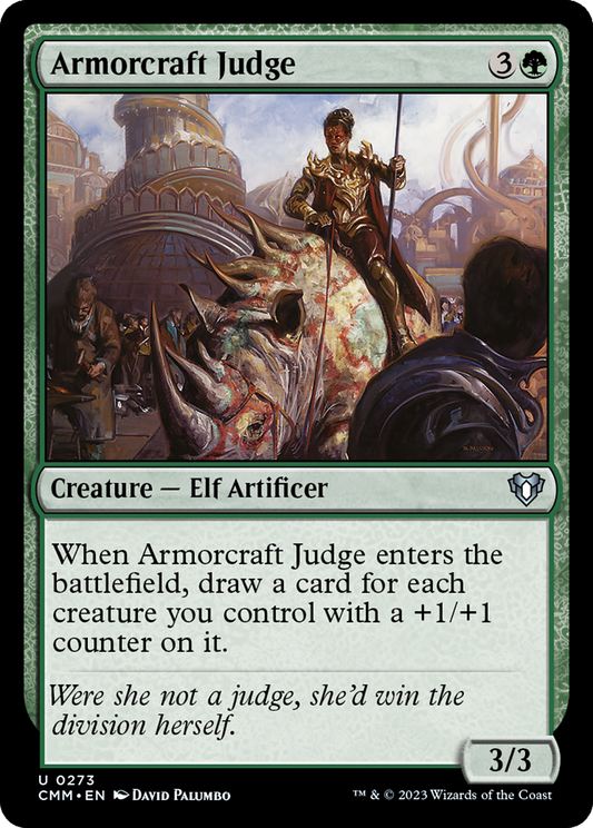 Armorcraft Judge (CMM-273) - Commander Masters - Premium MTG Single from Wizards of the Coast - Just $0.08! Shop now at Game Crave Tournament Store